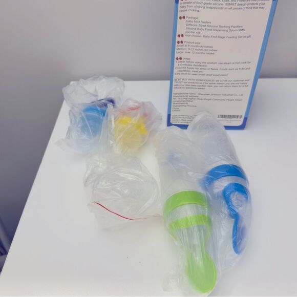 NWT- 2 Teether and 2 Feeder Spoons - Picture 5 of 6